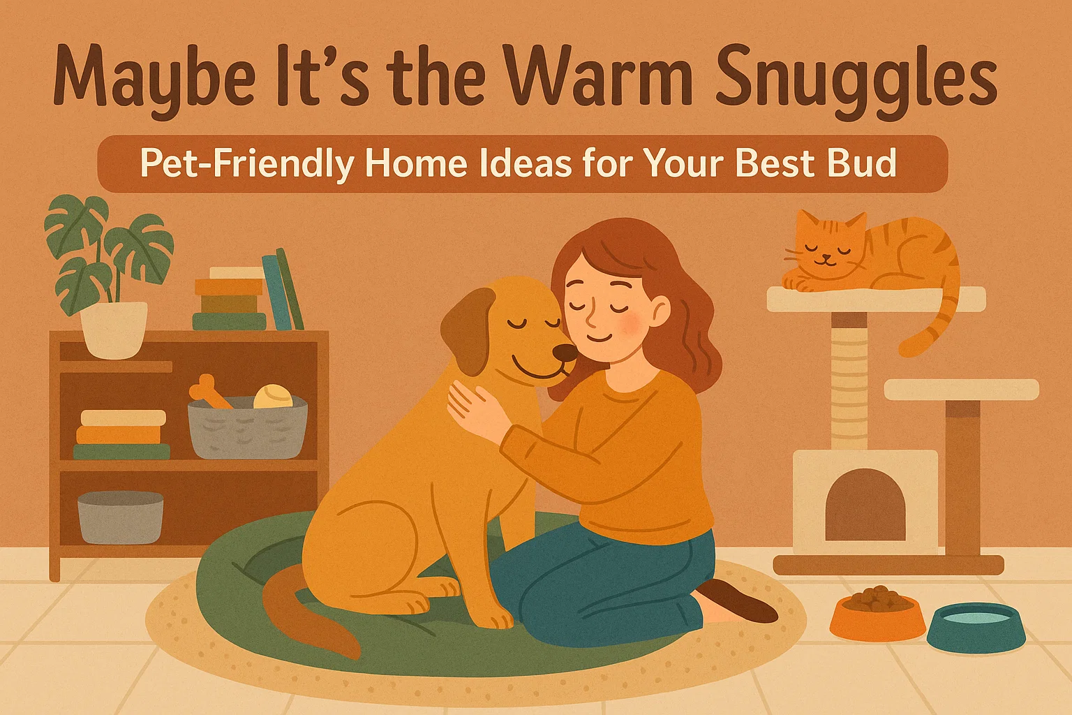 Pet-Friendly Home Ideas infographic