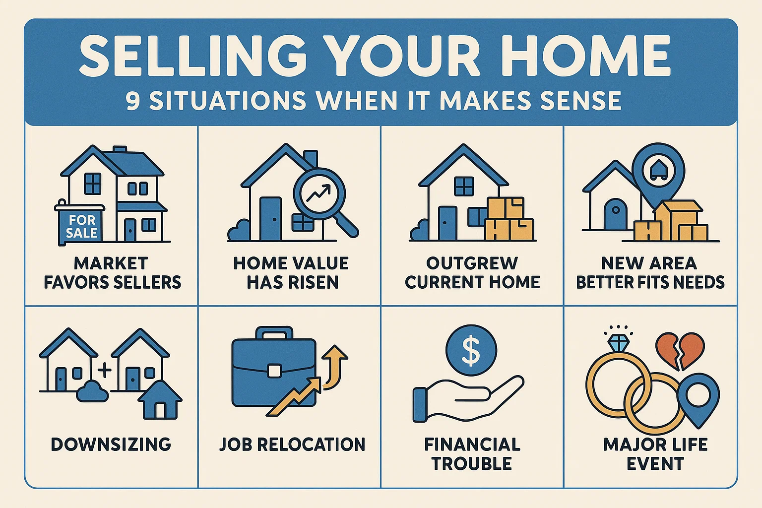 Home Selling Tips infographic