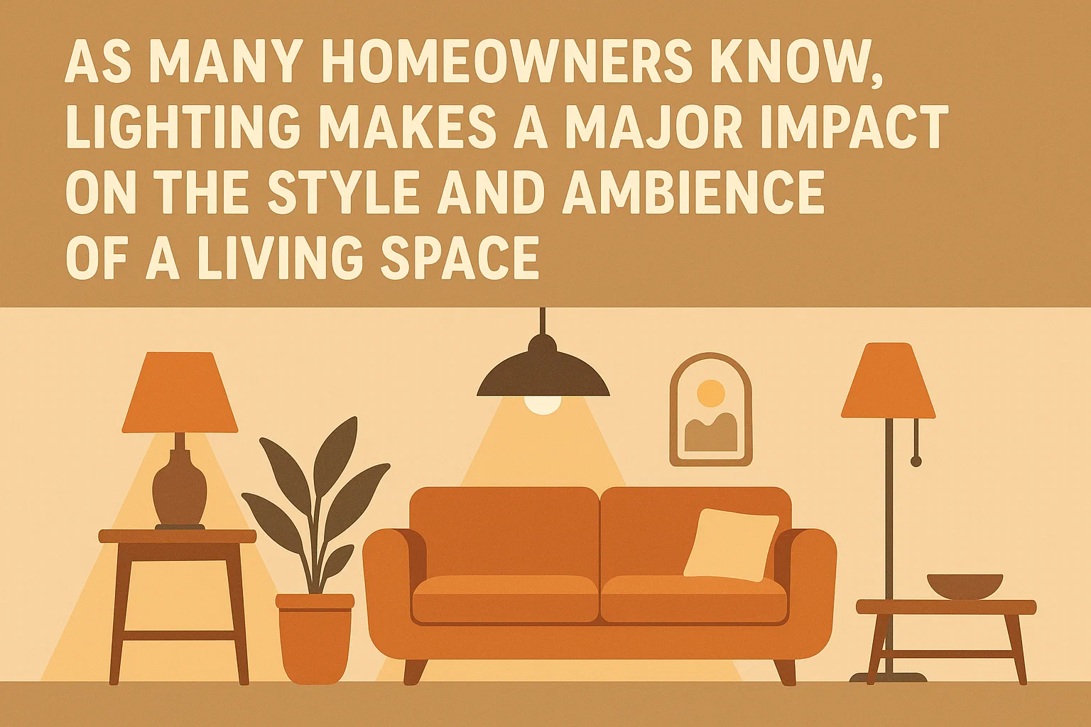 Impactful Lighting in Homes infographic