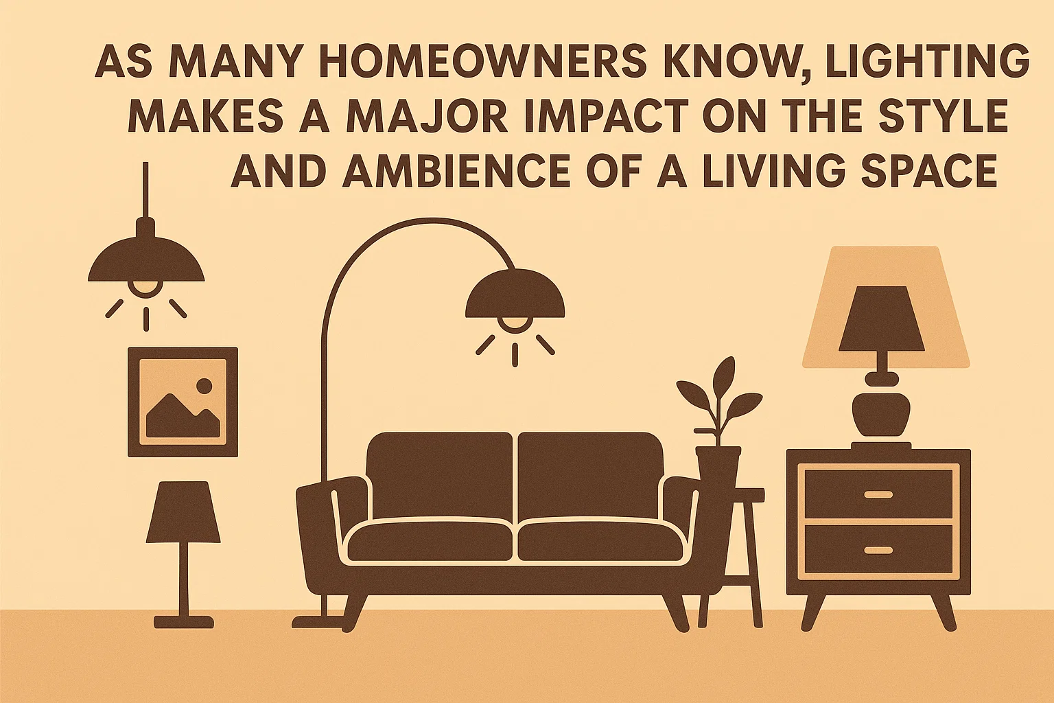 Impactful Lighting in Homes infographic