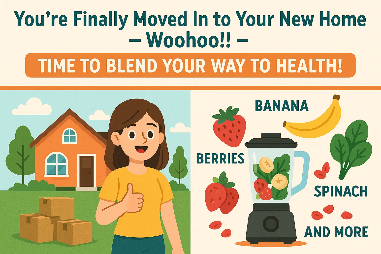 Home Smoothie Celebration infographic