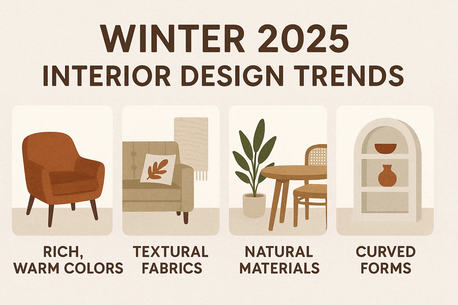 Winter 2025 Trends infographic