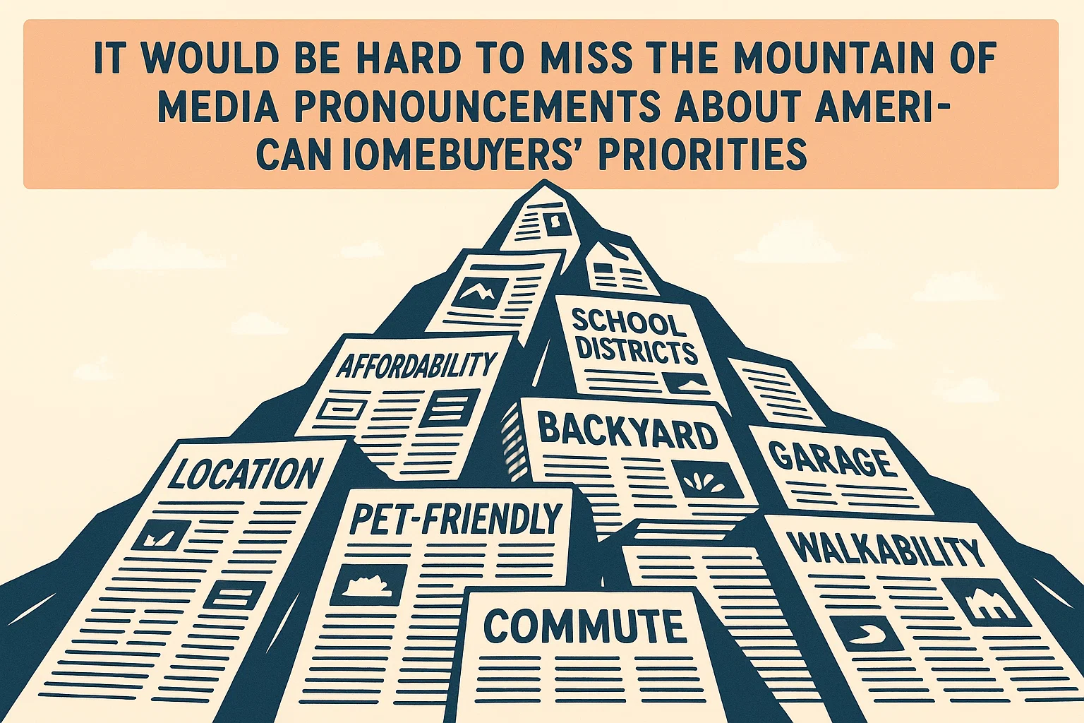 Homebuyers' Priorities Infographic infographic