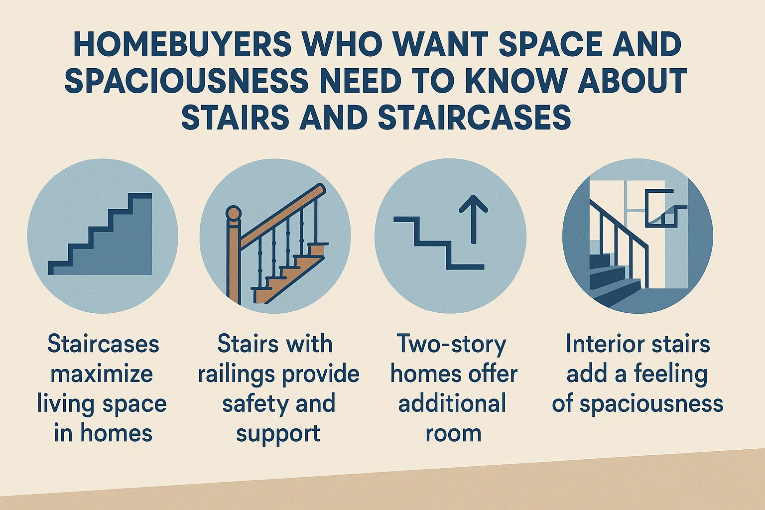 Stairs Guide for Homebuyers infographic