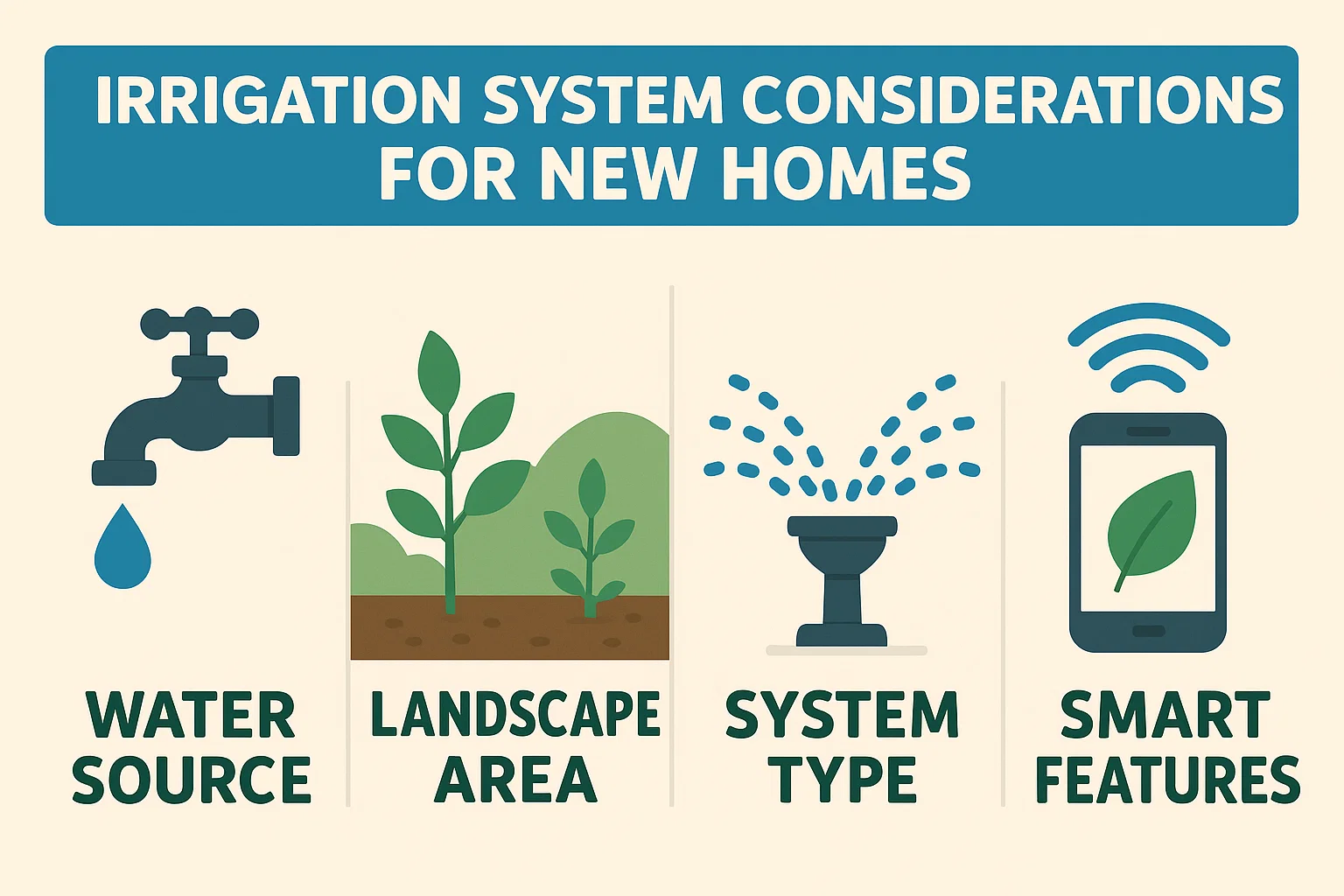 Irrigation Insights for Homes infographic