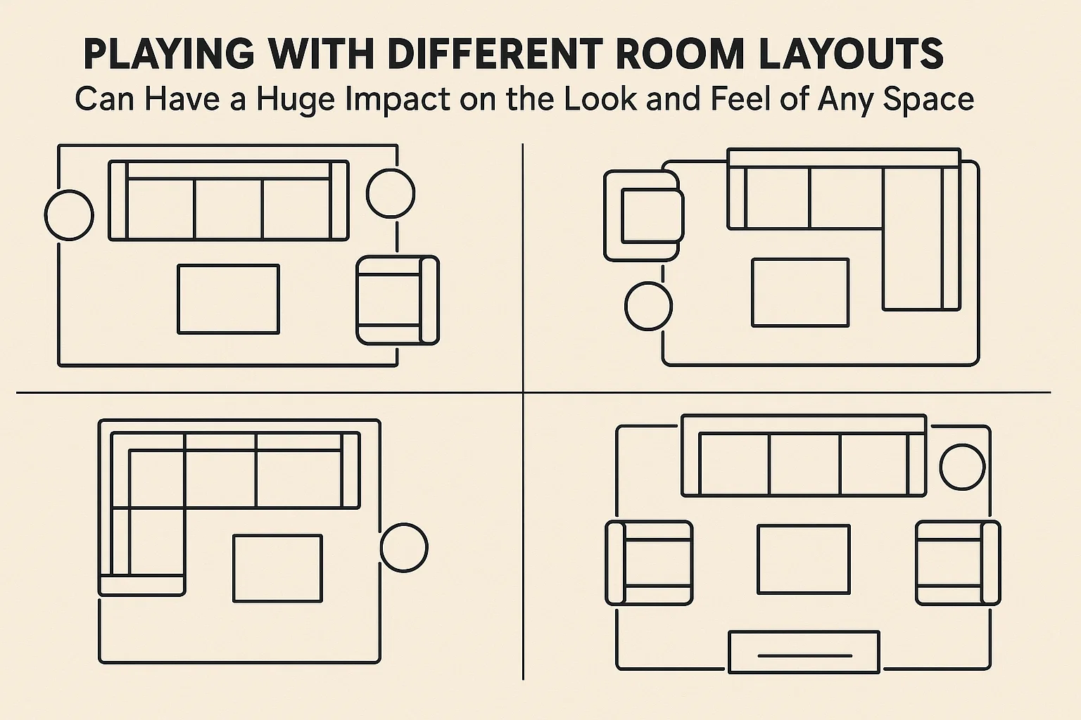 Room Layout Impact infographic