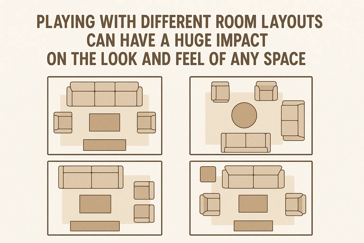 Room Layout Impact infographic