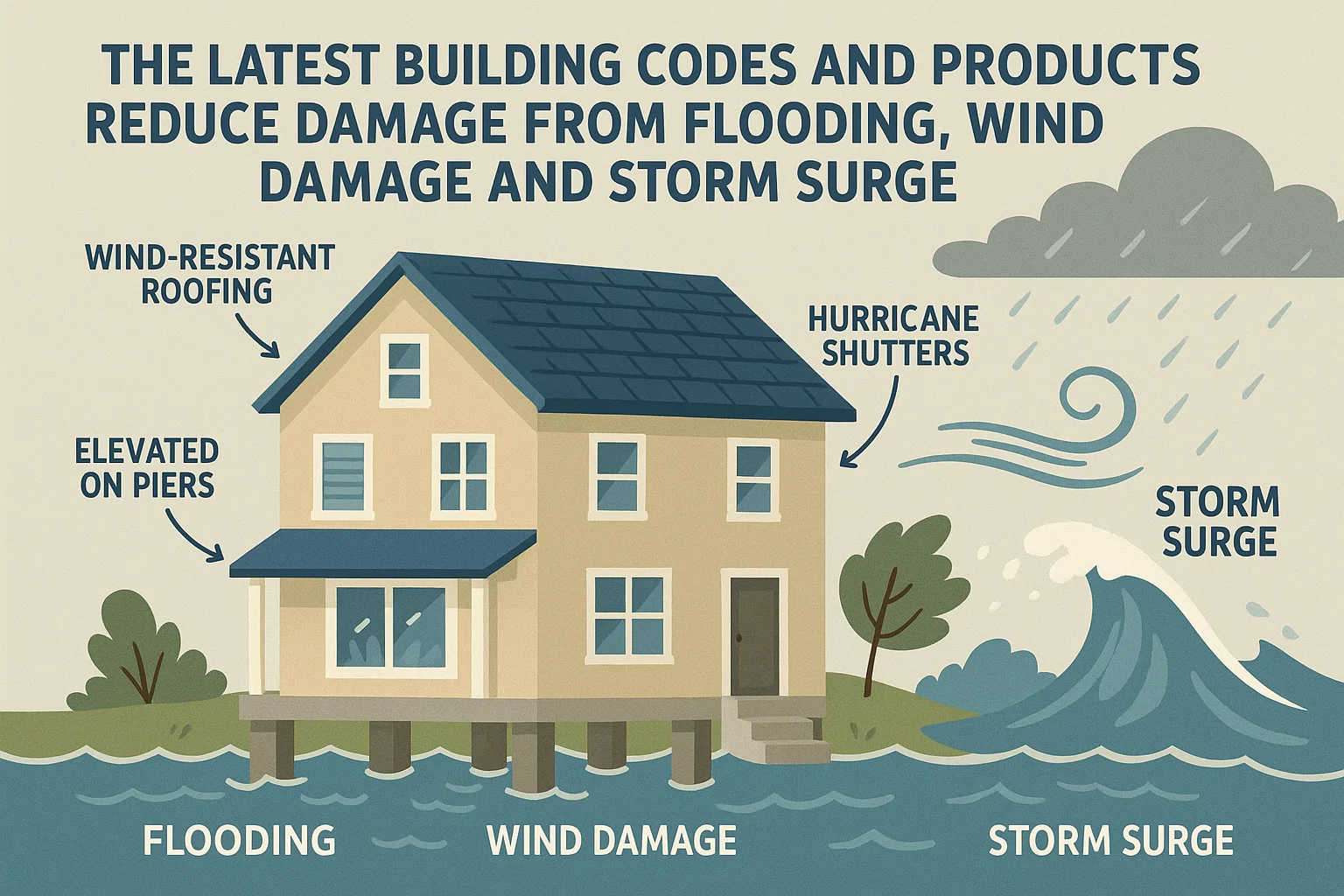 Resilient Building Strategies infographic