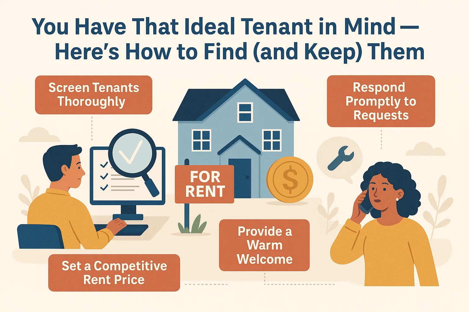 Ideal Tenant Infographic infographic