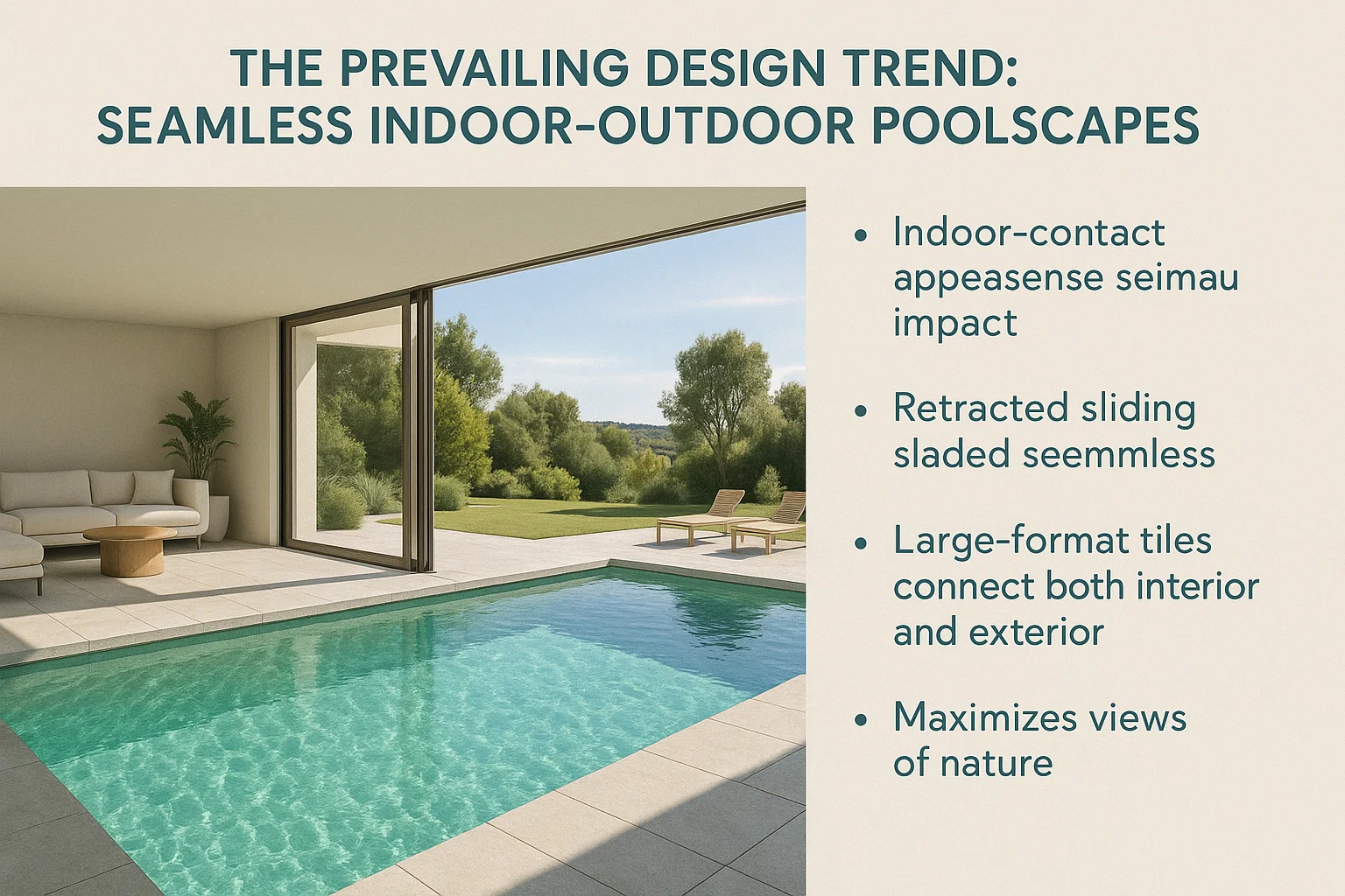 Seamless Pool Design infographic