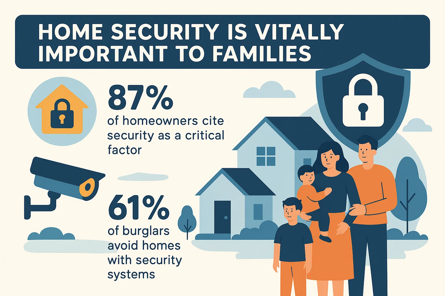 Family Home Security infographic