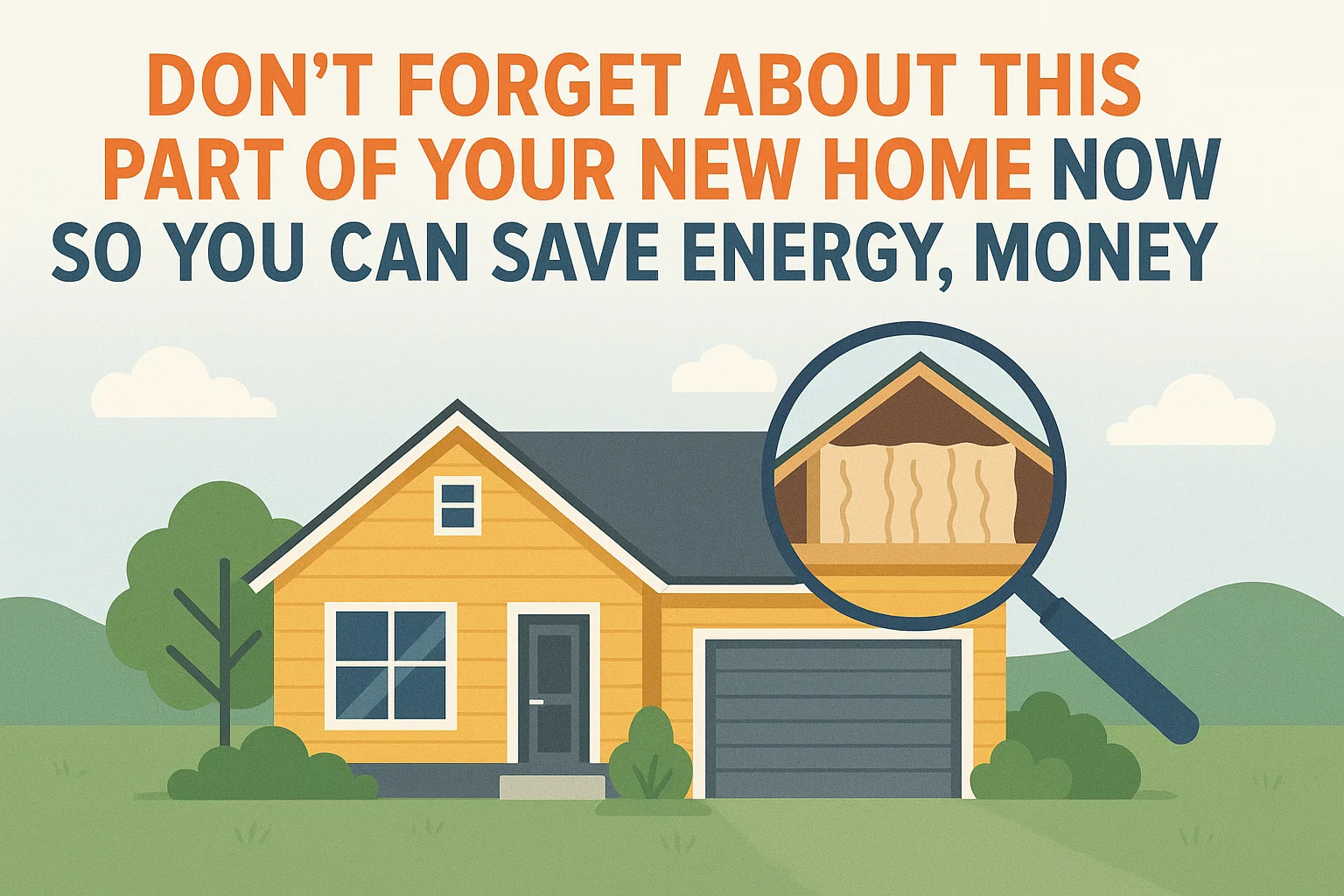 Energy-Saving Home Tips infographic