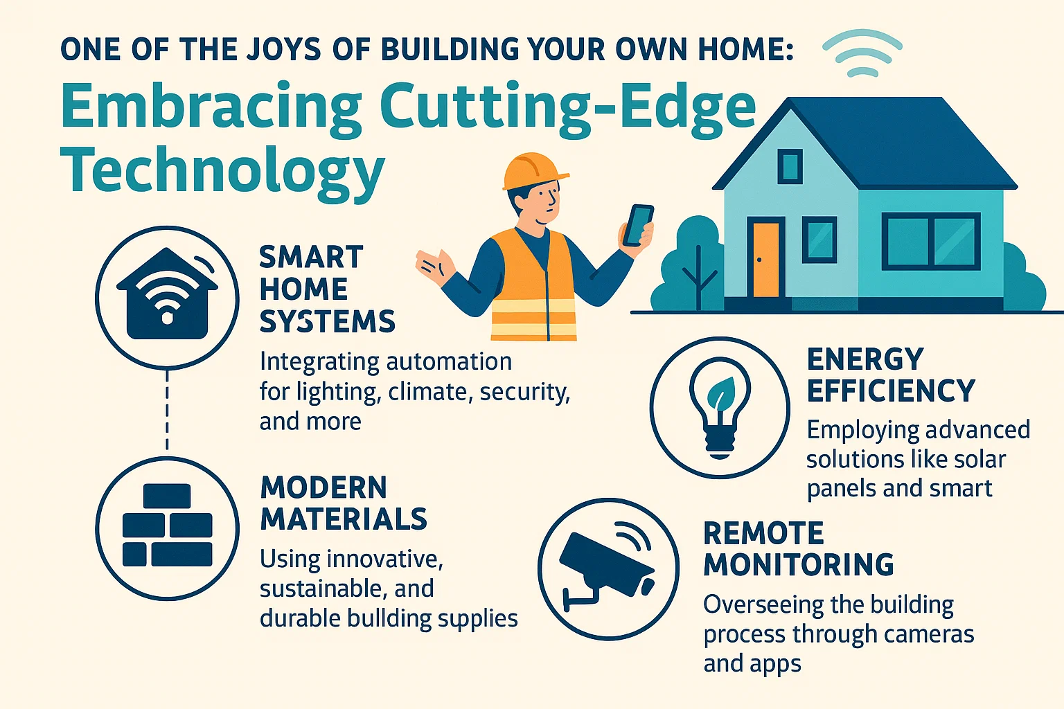 Smart Home Advantages infographic
