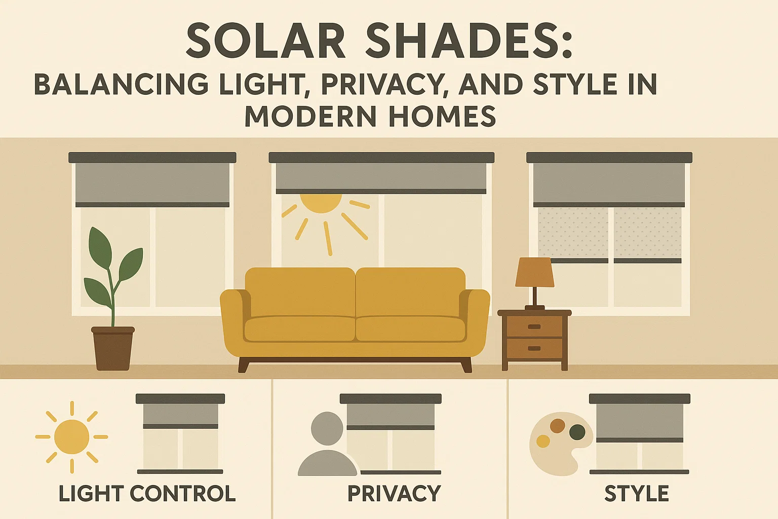 Solar Shades Infographic infographic