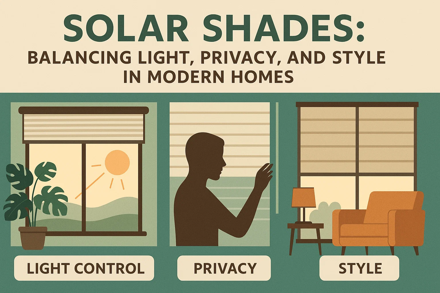 Solar Shades Infographic infographic