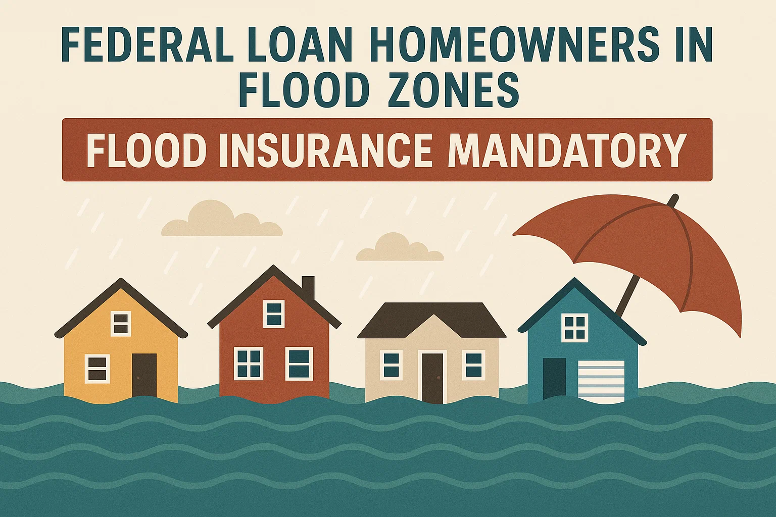 Mandatory Flood Insurance infographic