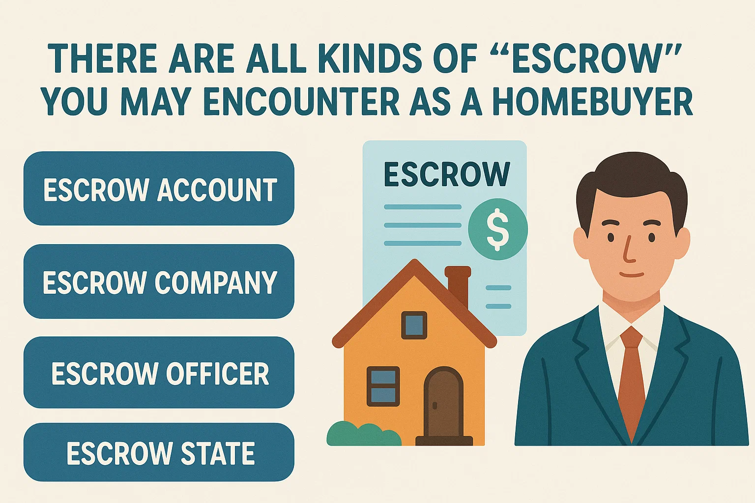 Homebuyer's Escrow Guide infographic