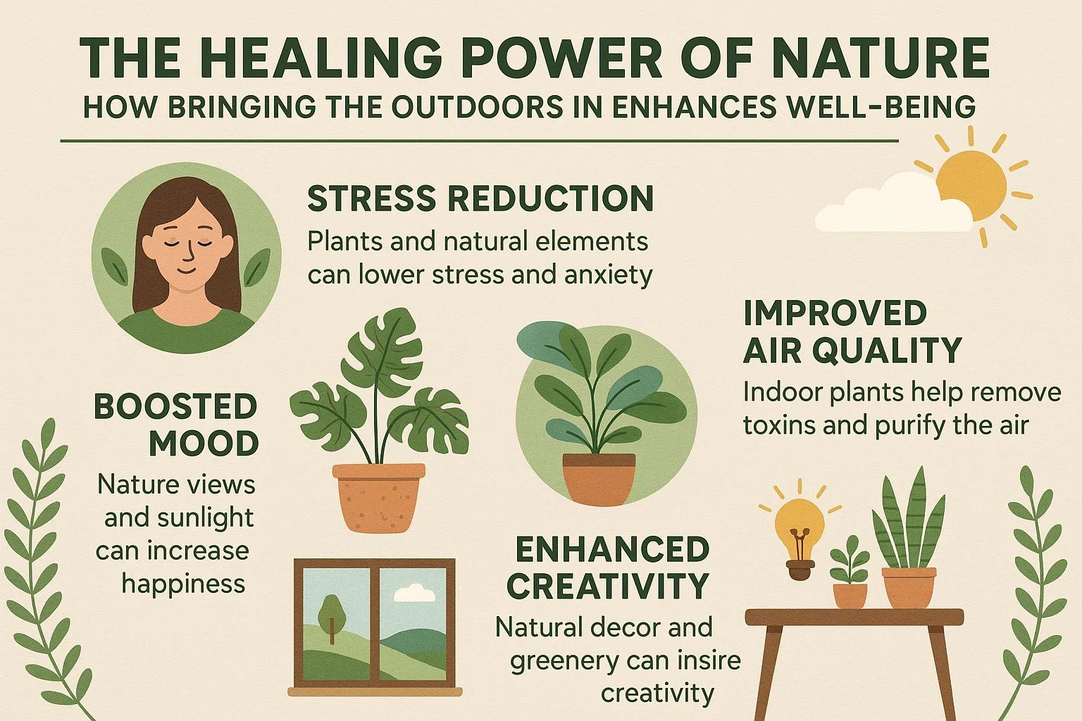 Natural Healing Infographic infographic