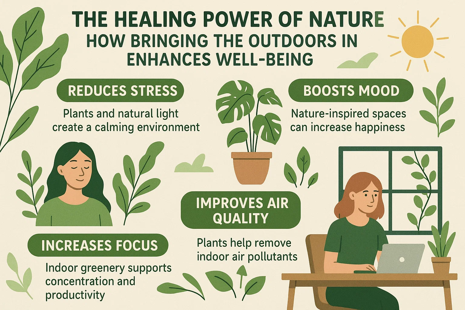 Natural Healing Infographic infographic