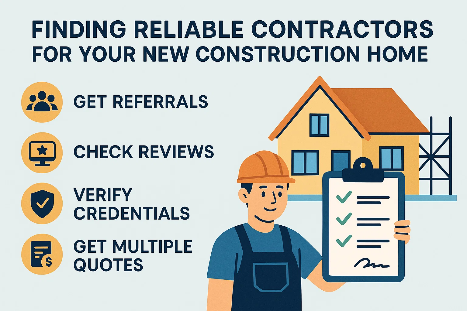 Reliable Contractors Guide infographic