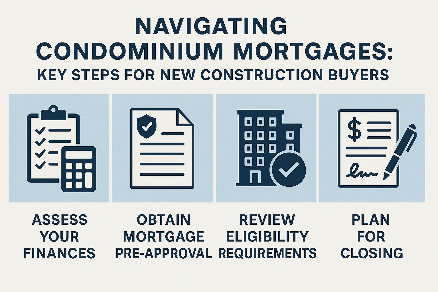 Condo Mortgage Guide infographic