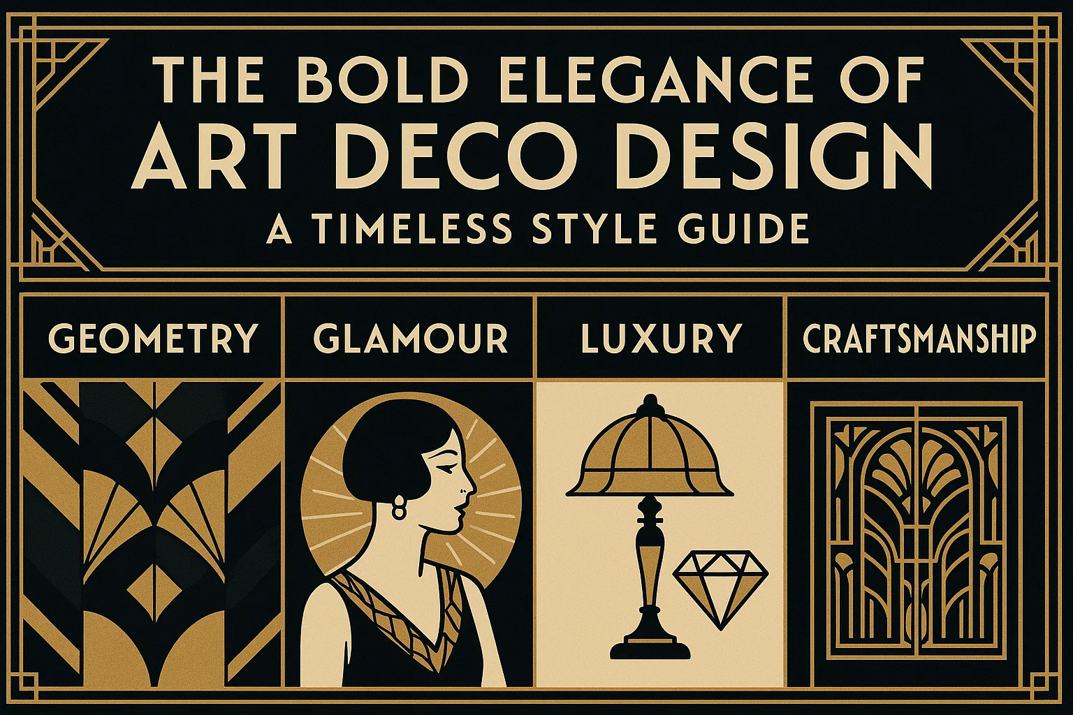 Art Deco Elegance infographic