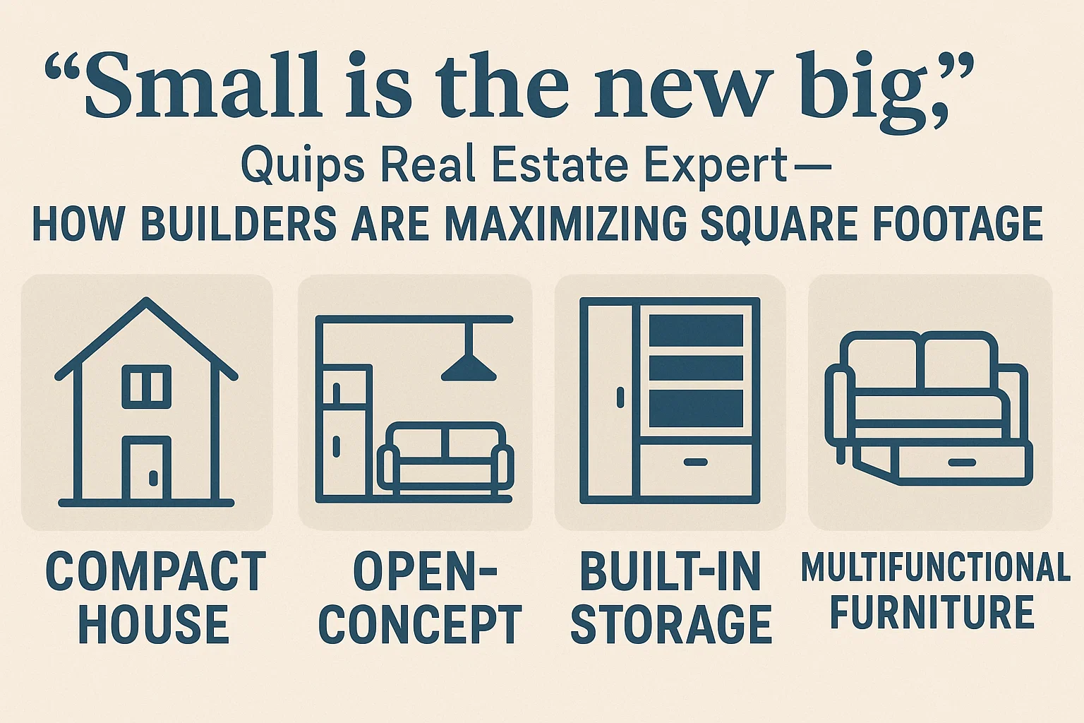 Maximizing Small Spaces infographic