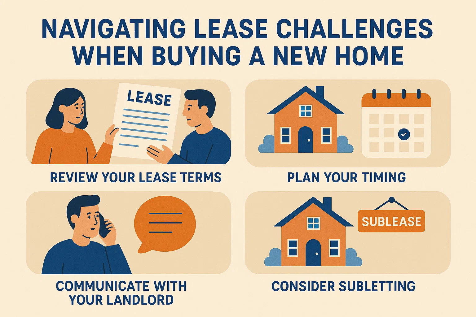 Home Buying Lease Tips infographic