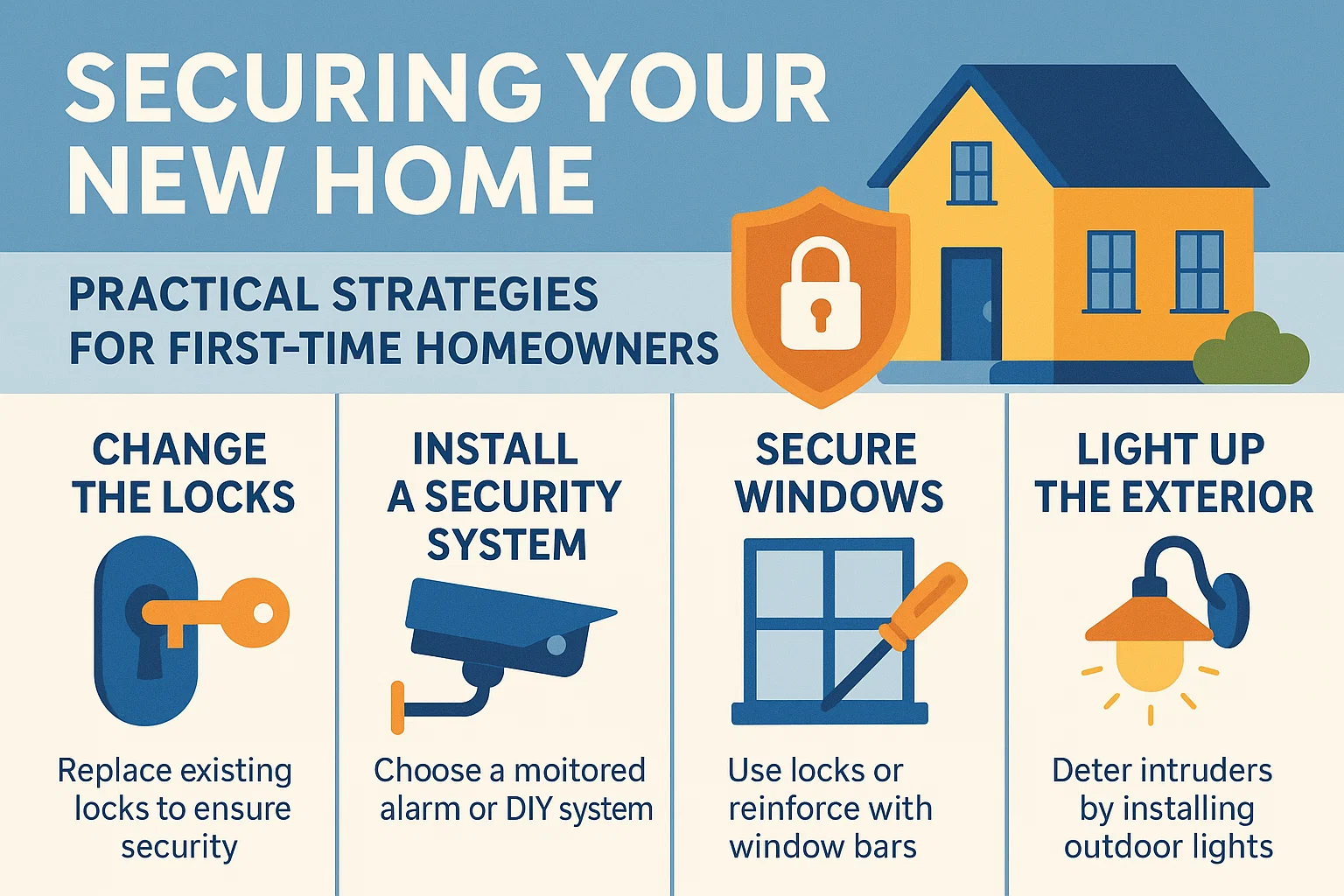 Homeowner Security Strategies infographic