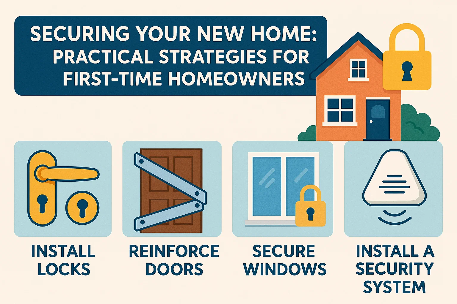 Homeowner Security Strategies infographic