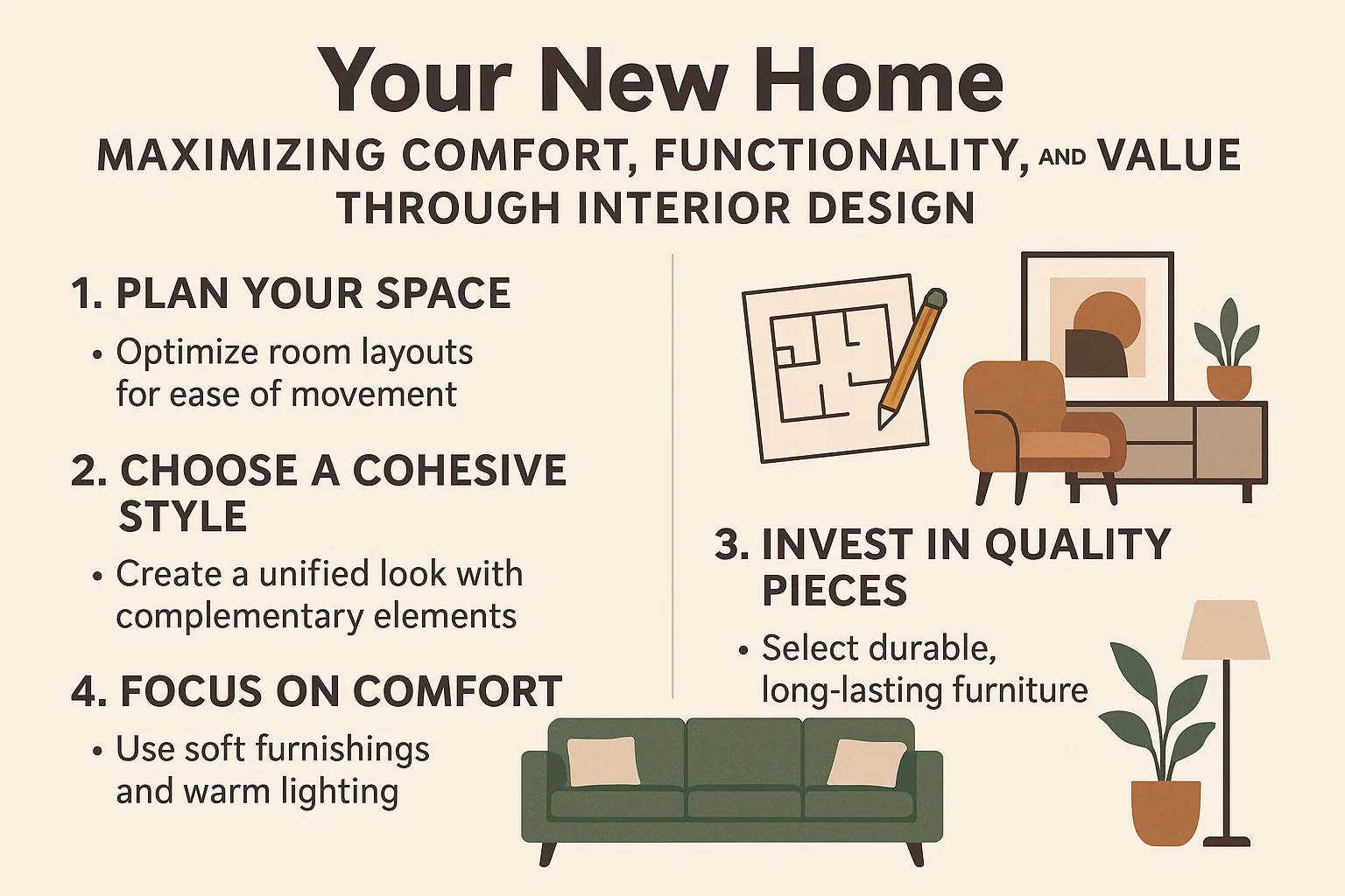 Interior Design Infographic infographic
