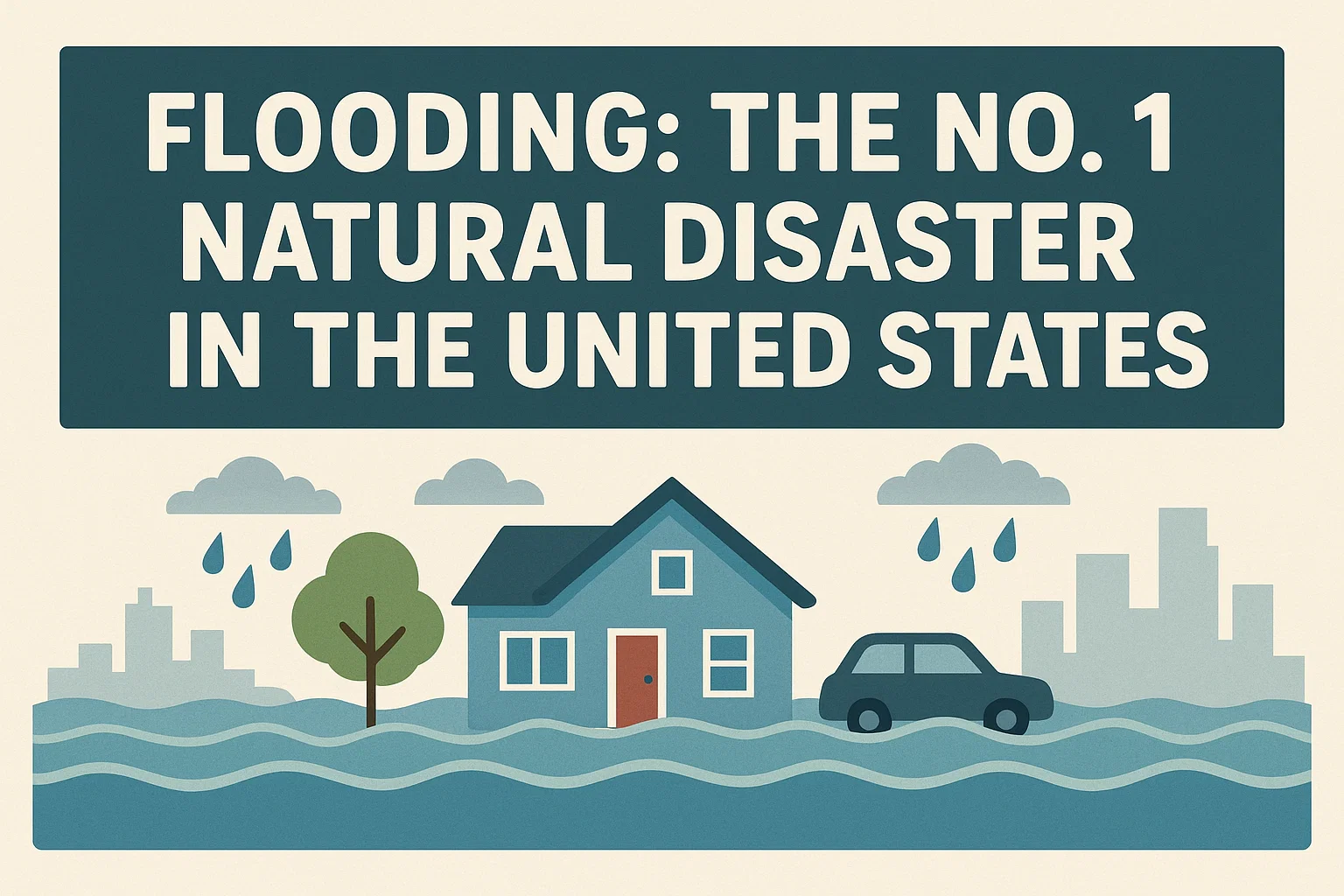 Flooding: Top US Disaster infographic