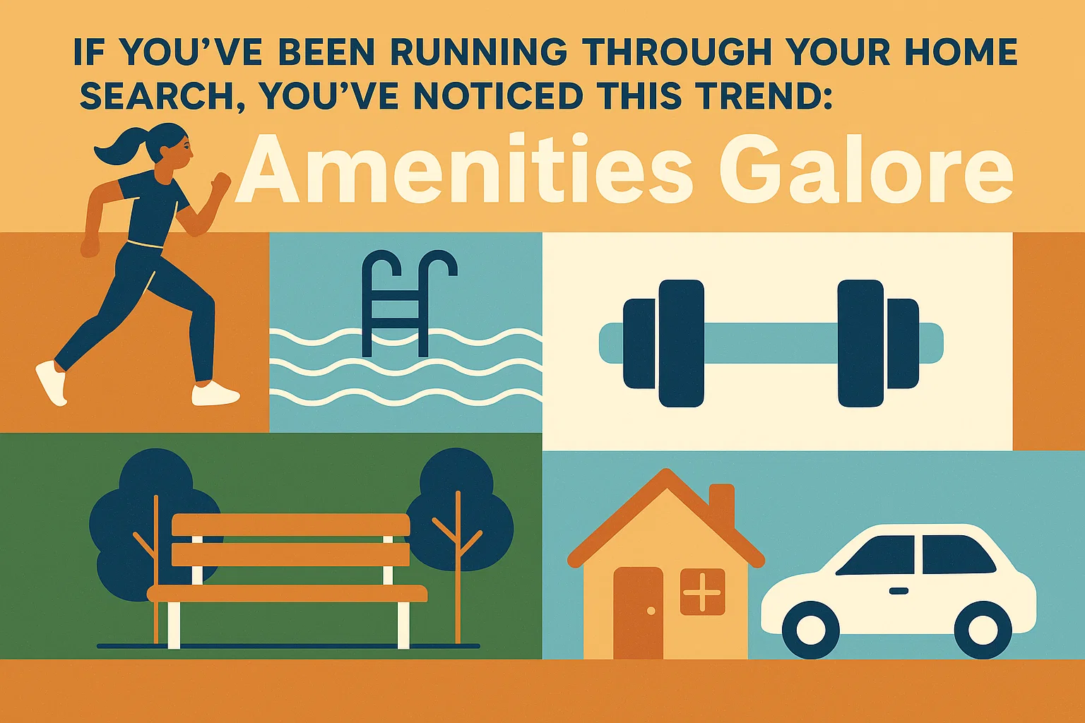 Abundant Amenities Trend infographic