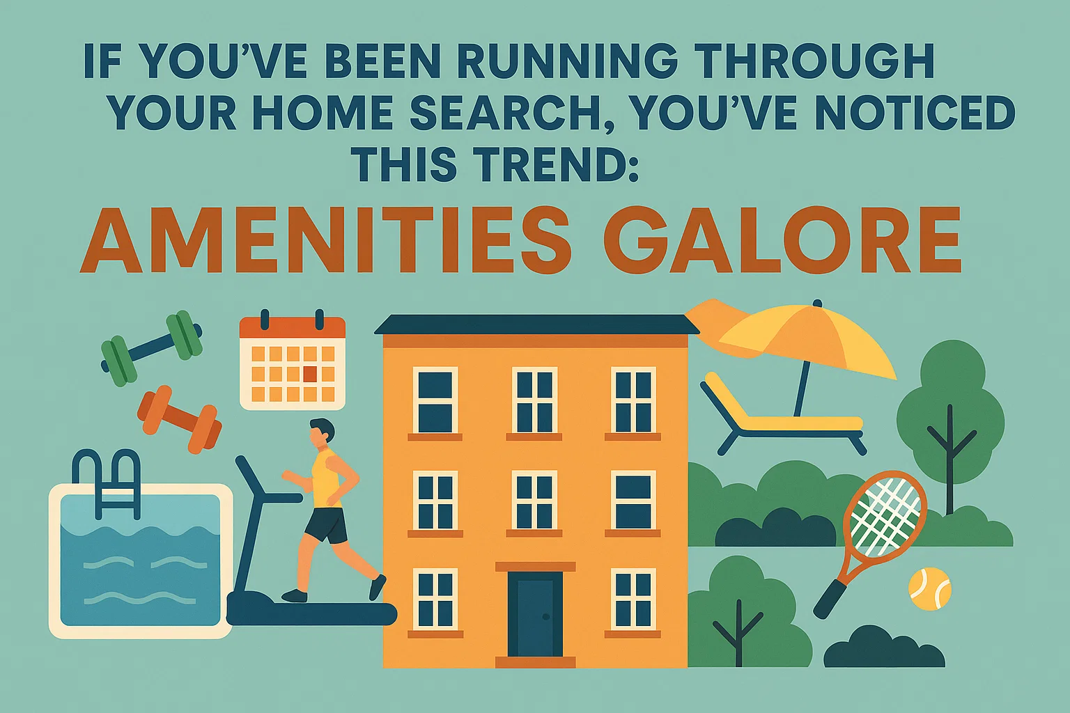 Abundant Amenities Trend infographic