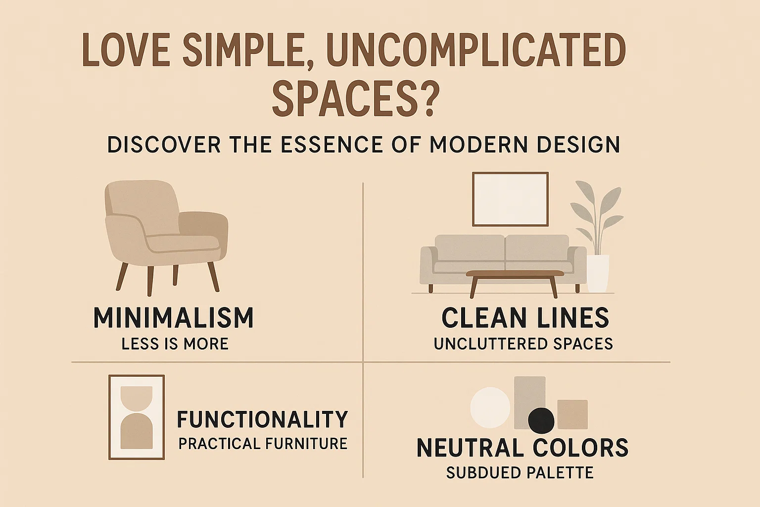 Modern Design Essence infographic