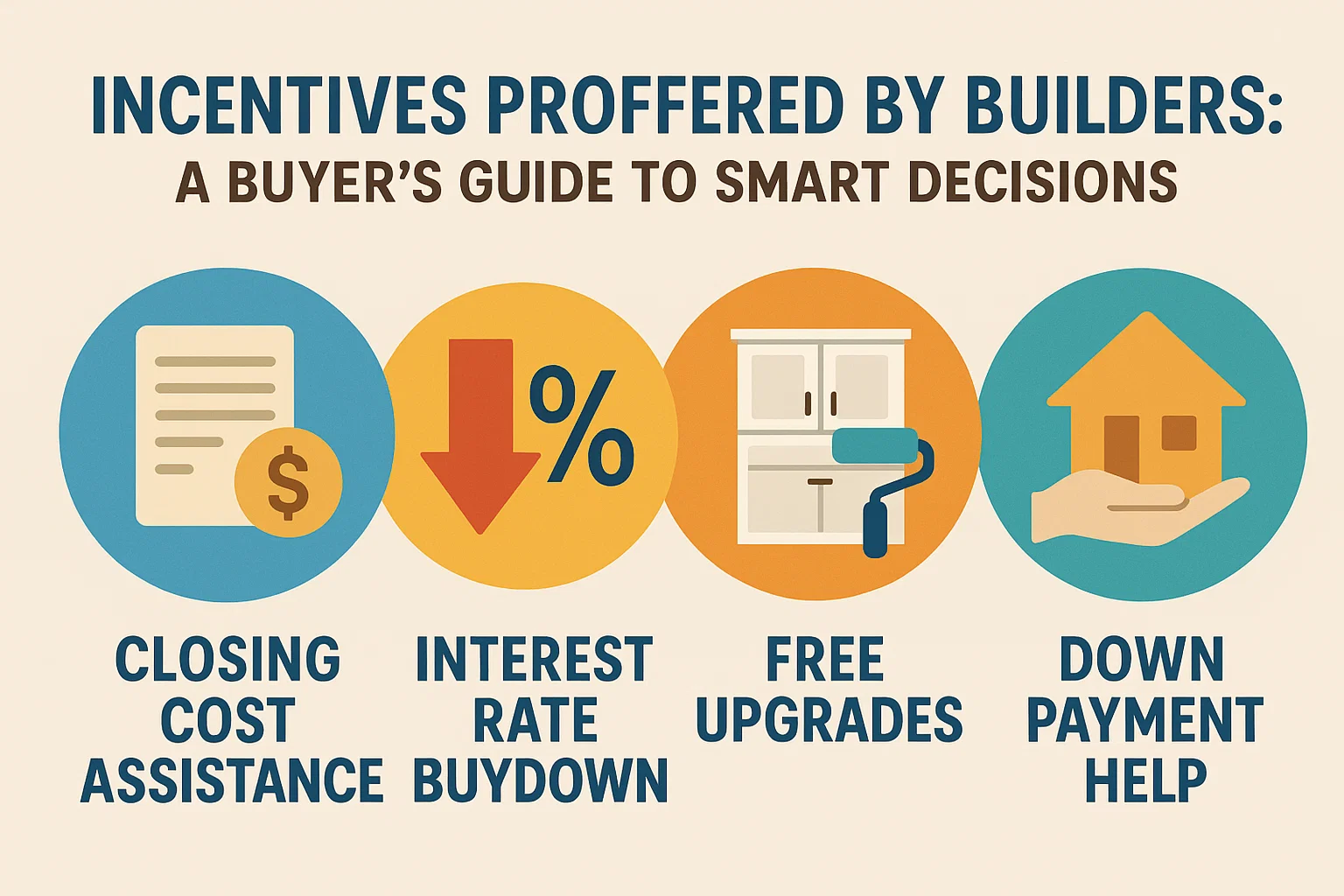Builders' Buyer Incentives infographic