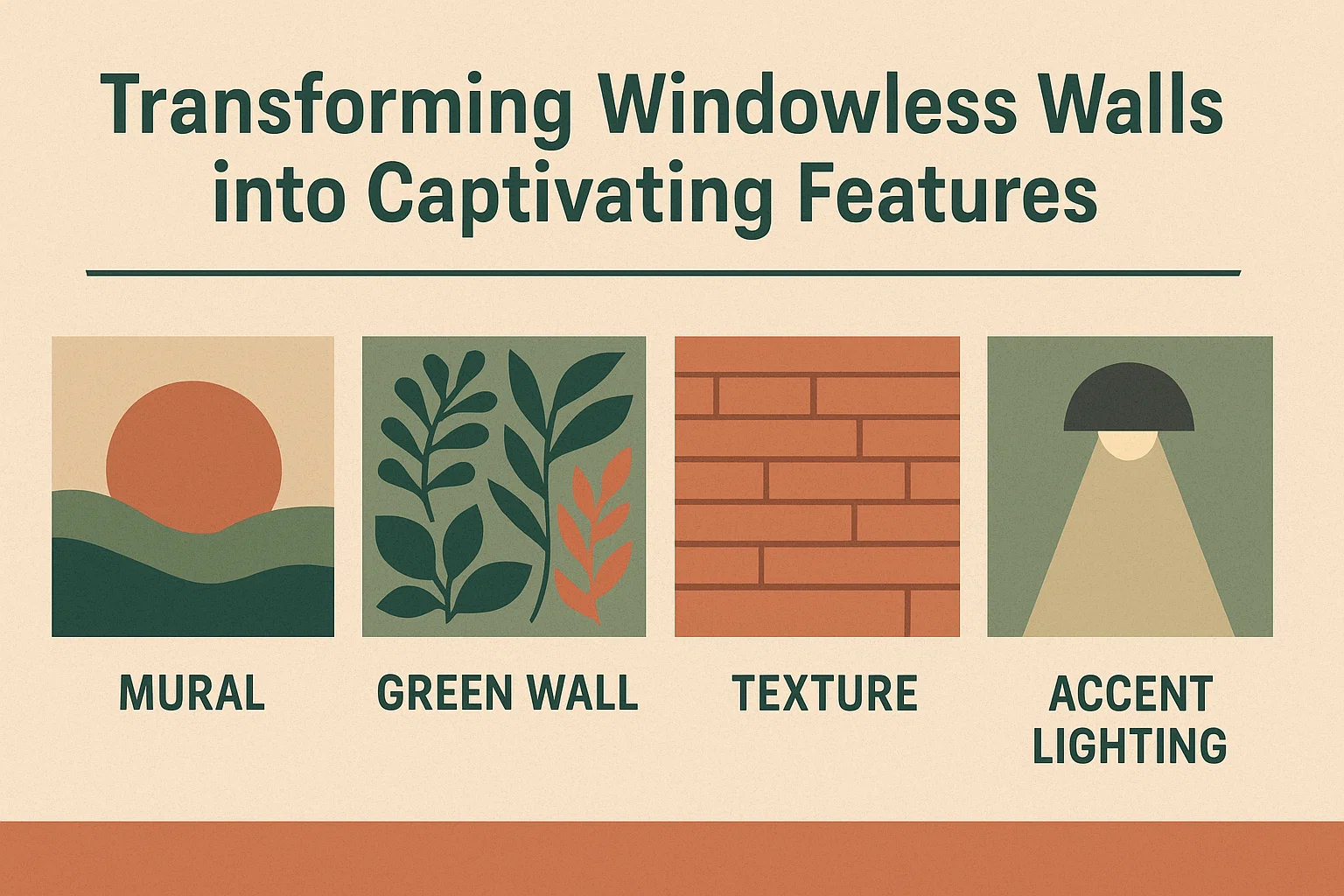 Windowless Wall Artistry infographic