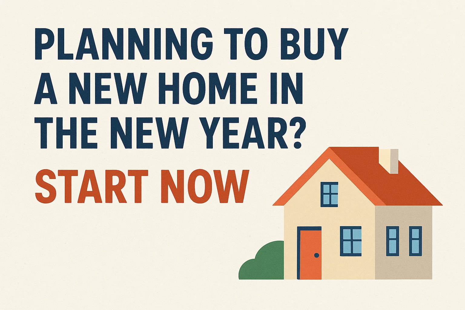 New Year Home Planning infographic