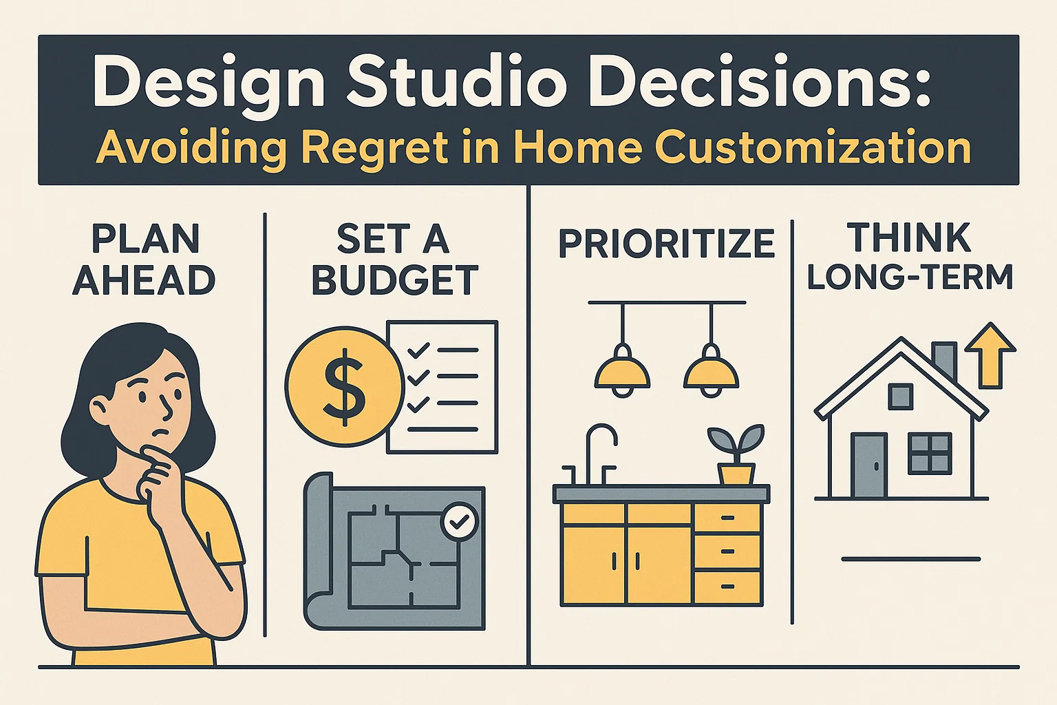 Home Customization Guide infographic