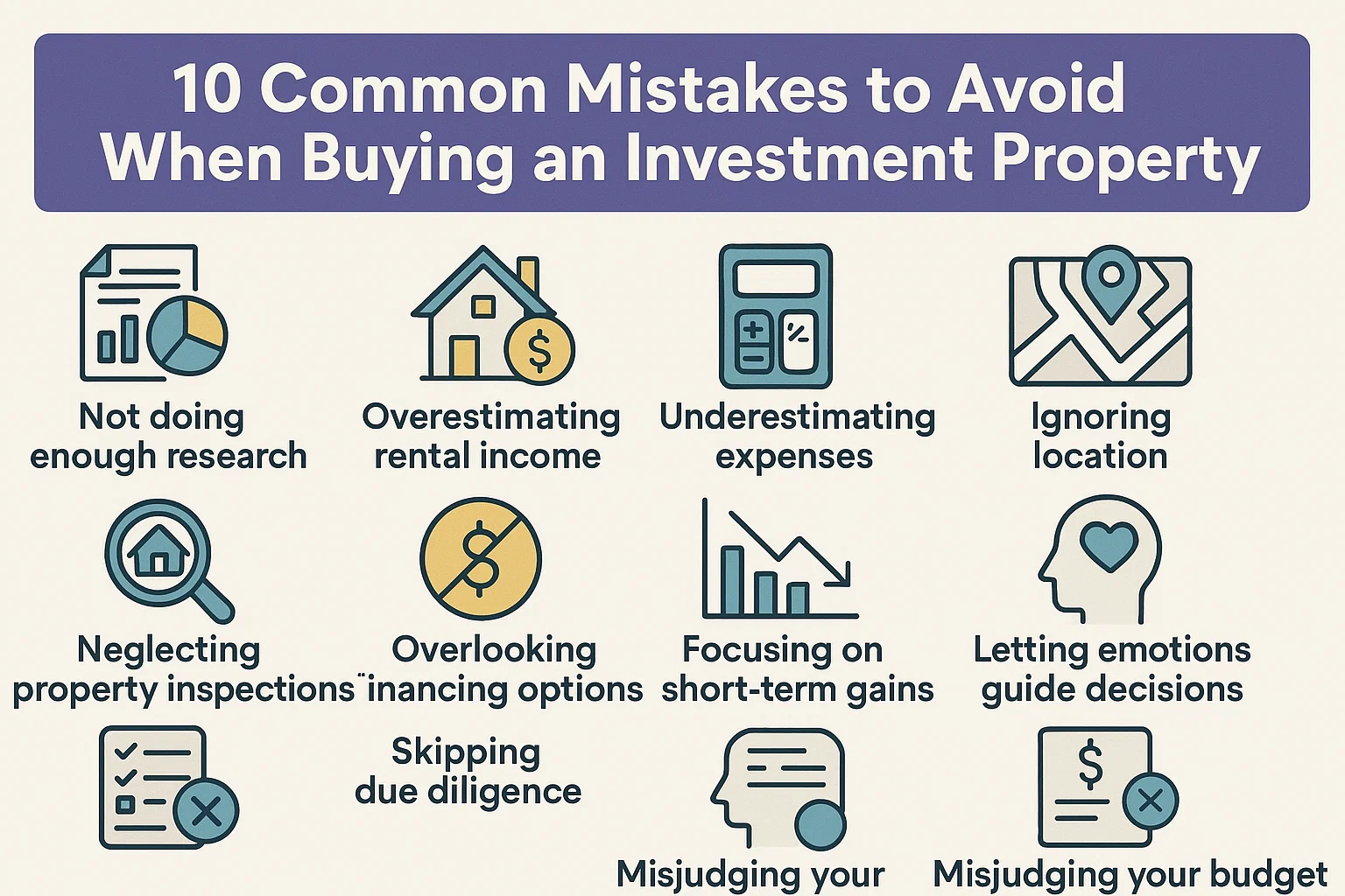 Investment Property Tips infographic