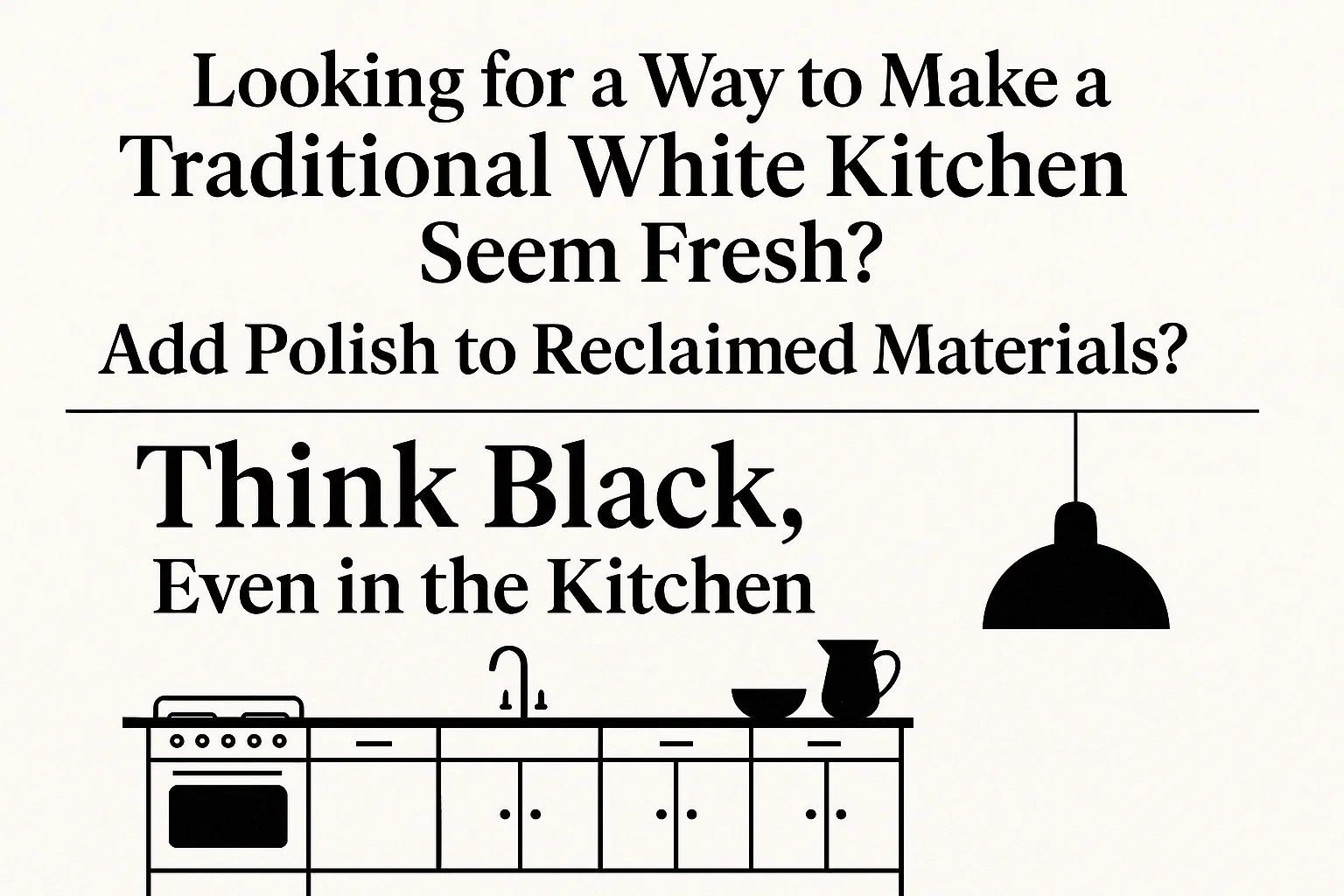 Fresh Black Accents infographic