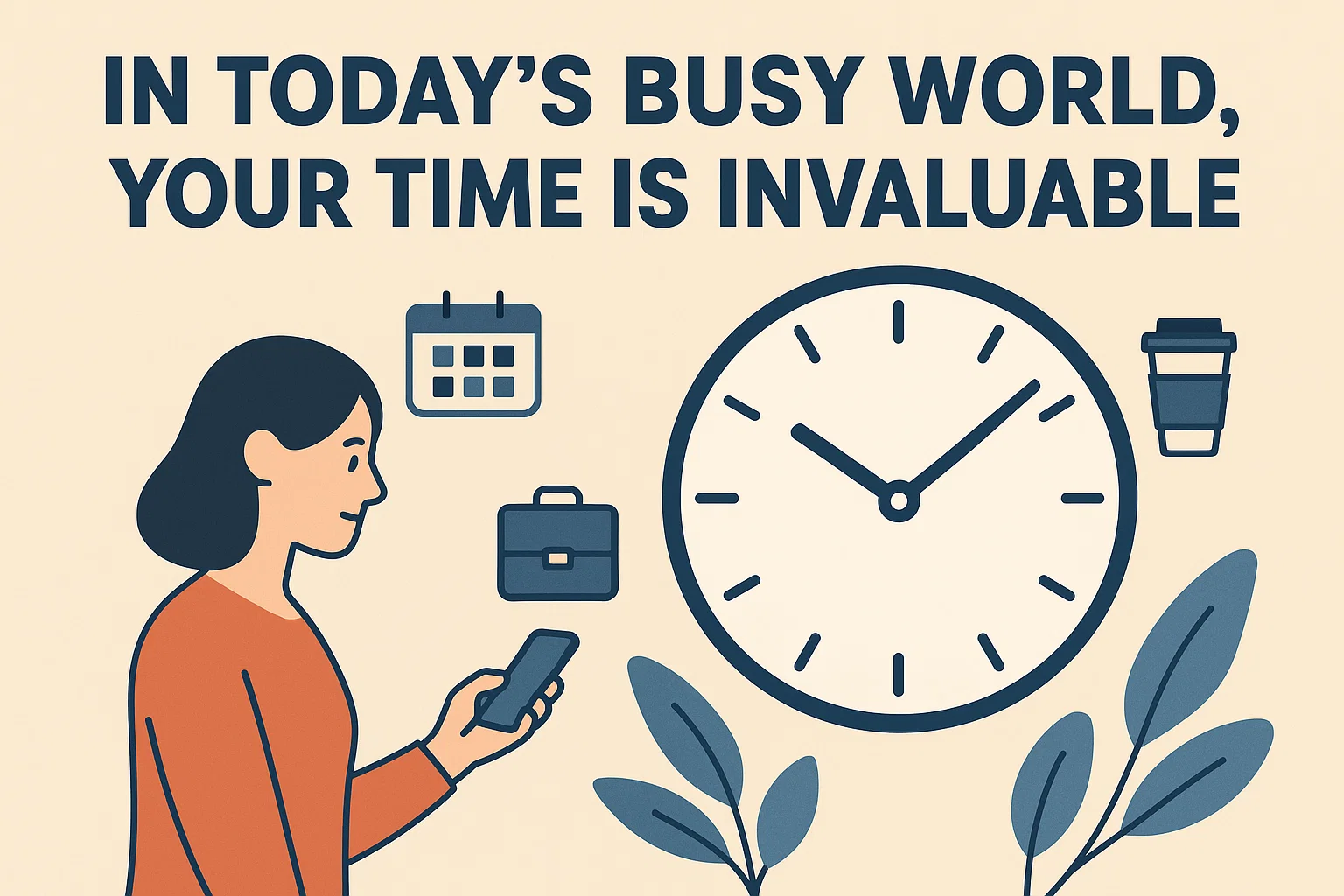 Valuable Time Infographic infographic