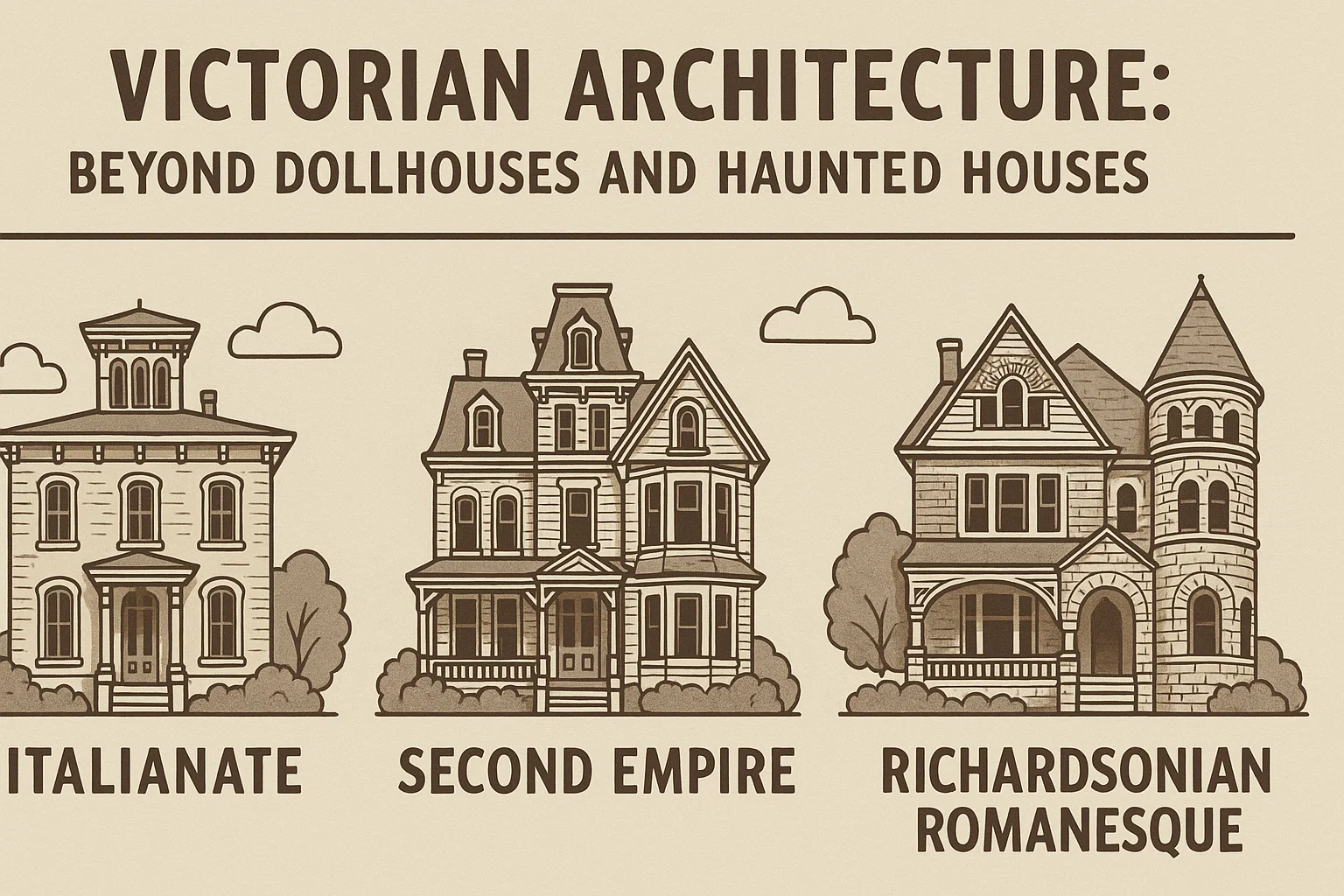 Victorian Architecture Infographic infographic