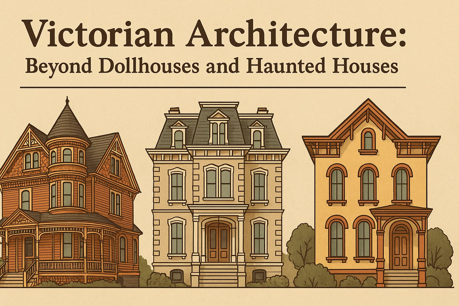 Victorian Architecture Infographic infographic