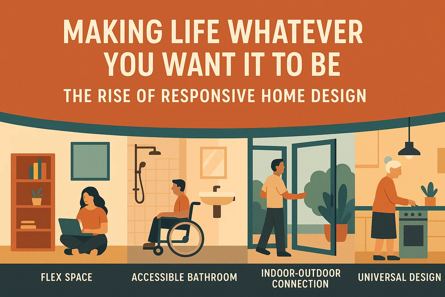 Responsive Home Design infographic