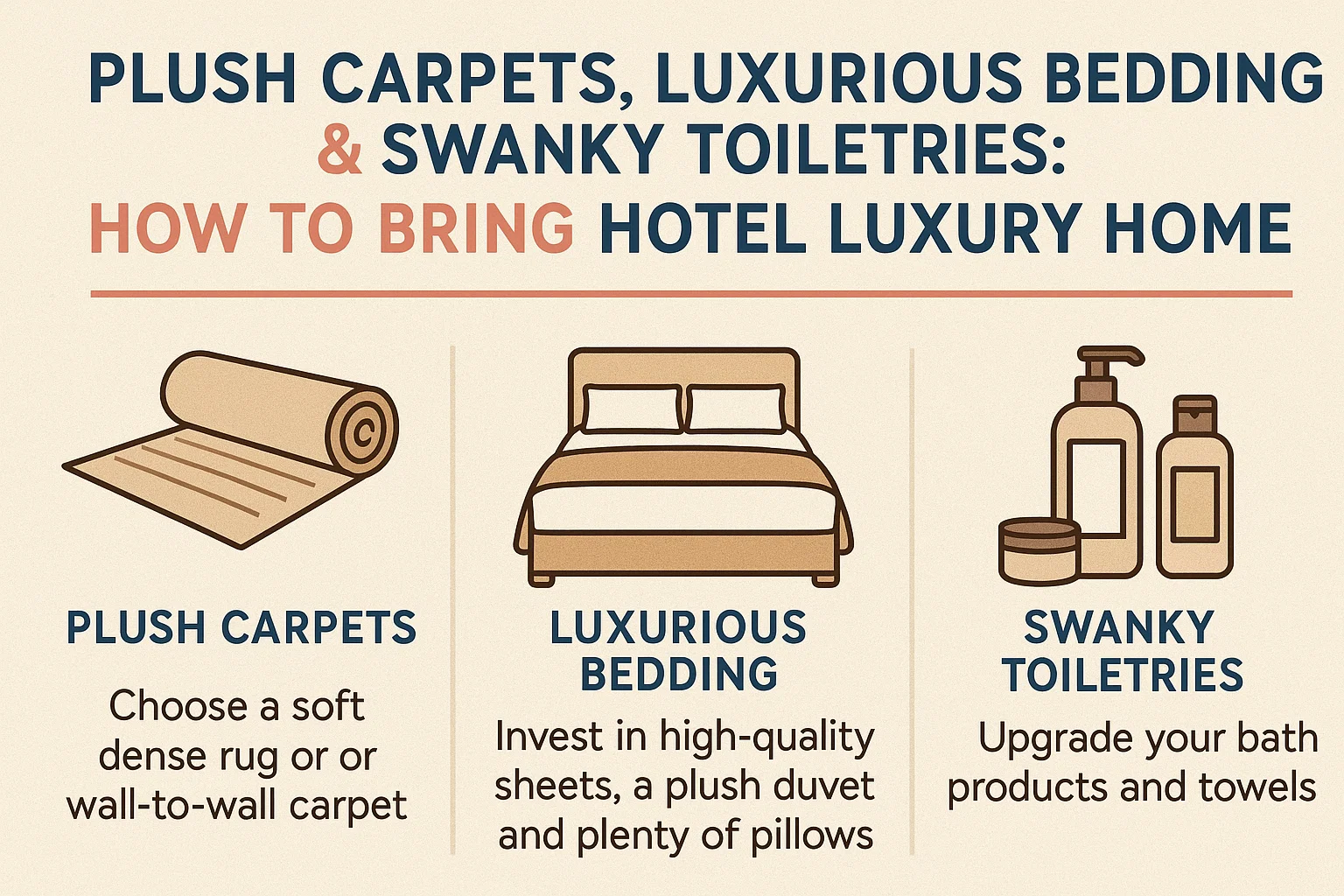 Home Hotel Luxury infographic