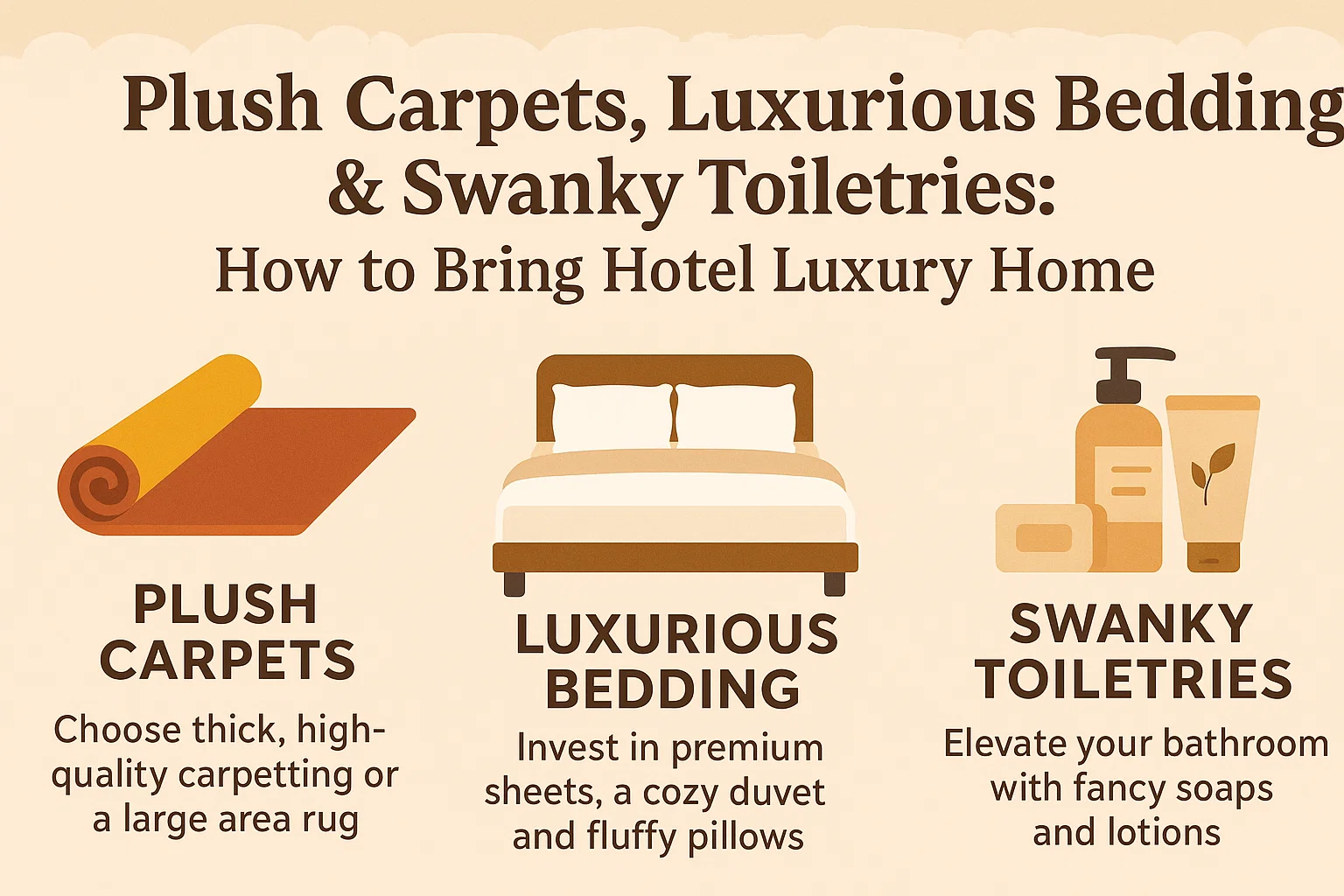 Home Hotel Luxury infographic