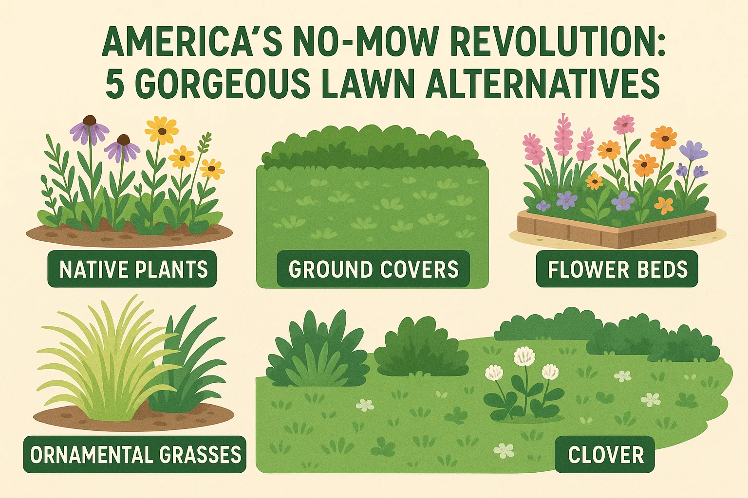 Lawn Alternatives Revolution infographic