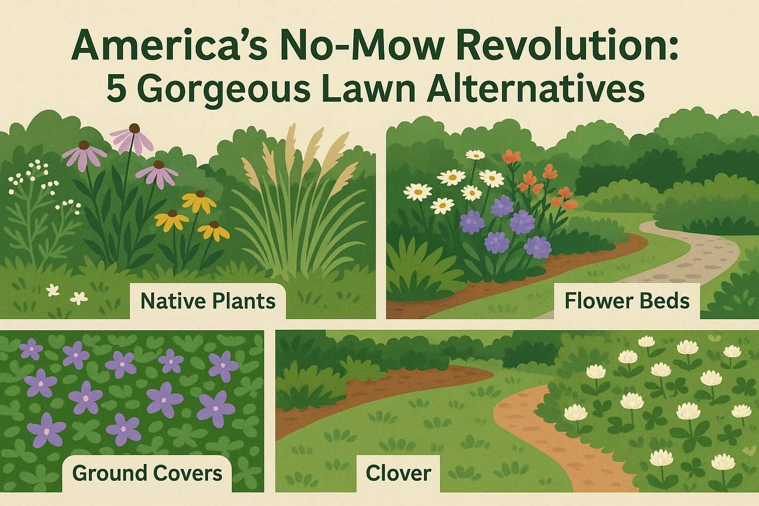 Lawn Alternatives Revolution infographic