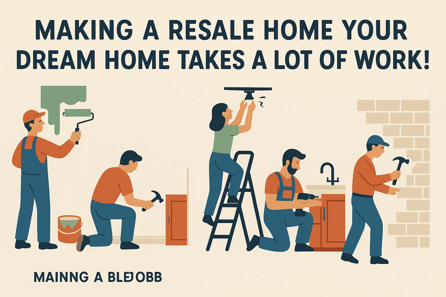Transforming Resale Homes infographic